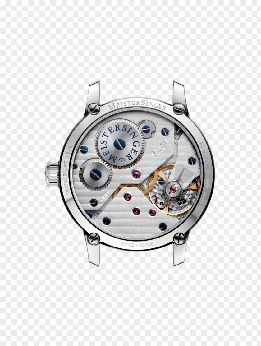 Watch MeisterSinger Clock Face Time Aiguille PNG