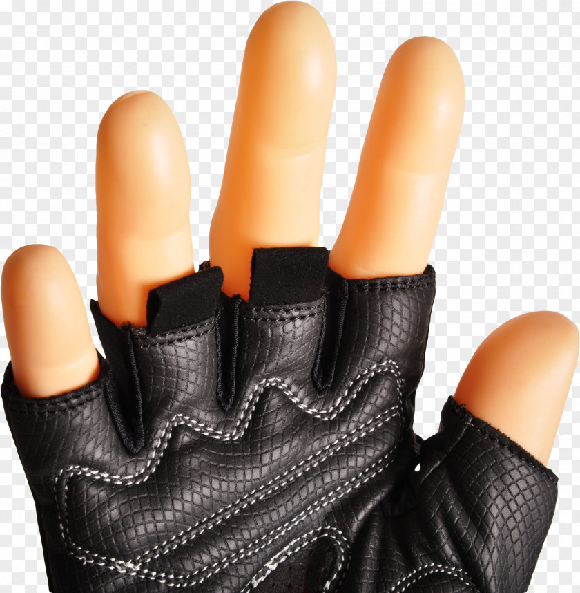 Bicycle Glove Nail Hand Model PNG