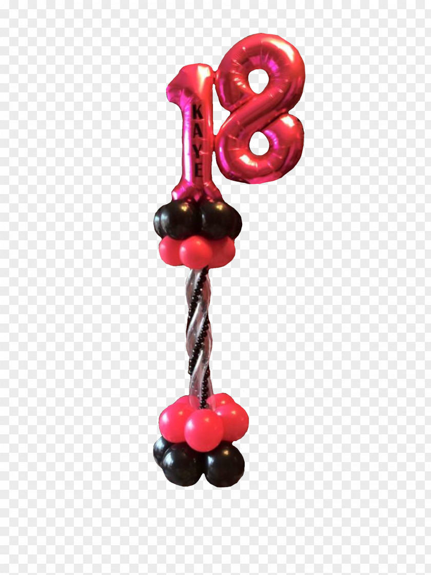 Birthday Sheffield Balloon Centrepiece Body Jewellery PNG