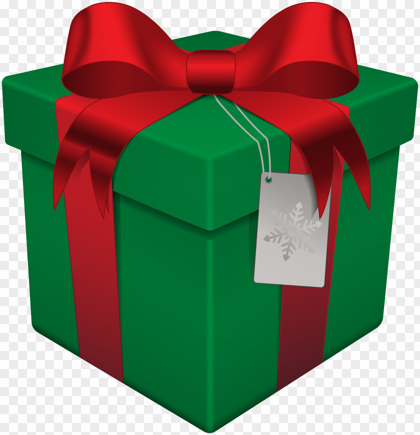 Christmas Gift Box Green Transparent Clip Art Paper Gratis PNG