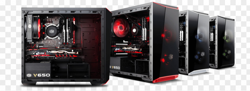 Mid Background Computer Cases & Housings Power Supply Unit Cooler Master MicroATX PNG