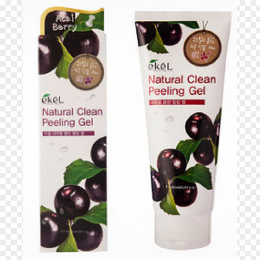 Acai Berry Exfoliation Açaí Palm Skin Gel Cosmetics PNG