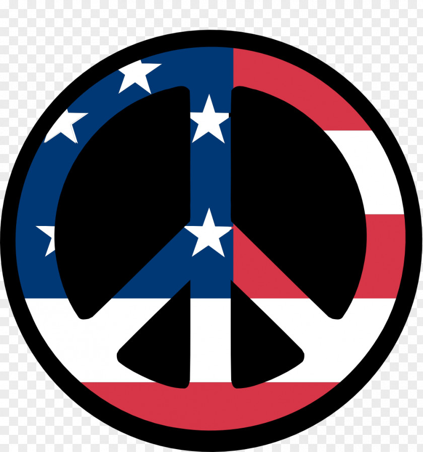 American Flag Graphic United States Peace Symbols Woodstock Hippie PNG
