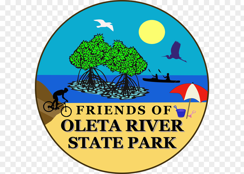Hermosa Beach Friends Of The Parks BG Oleta River Outdoor Center State Park Clip Art Logo PNG