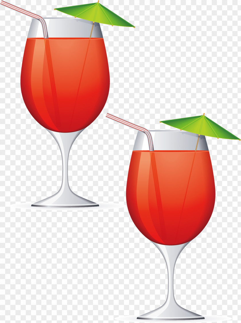 Vector Glass Of Juice Wine Fruit PNG