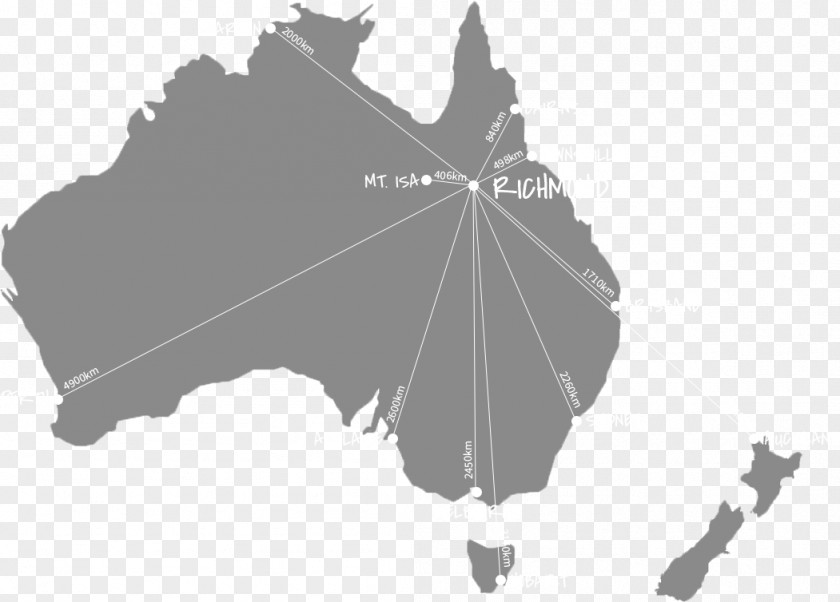 Australia Vector Map Royalty-free PNG
