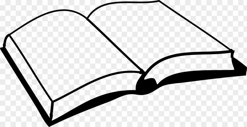 Book Black And White Reading Clip Art PNG