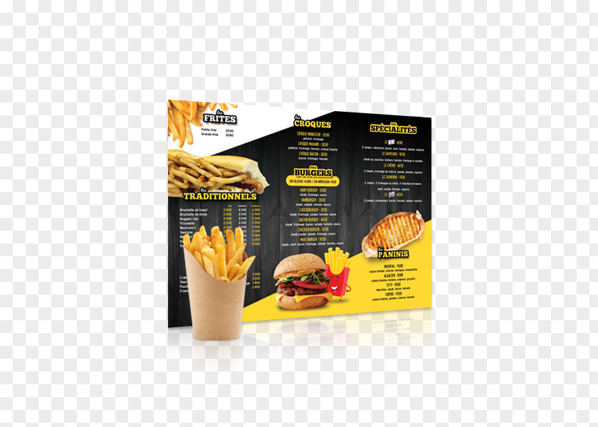 Burger Flyer Fast Food Restaurant Digital Printing Arkeo Laser PNG