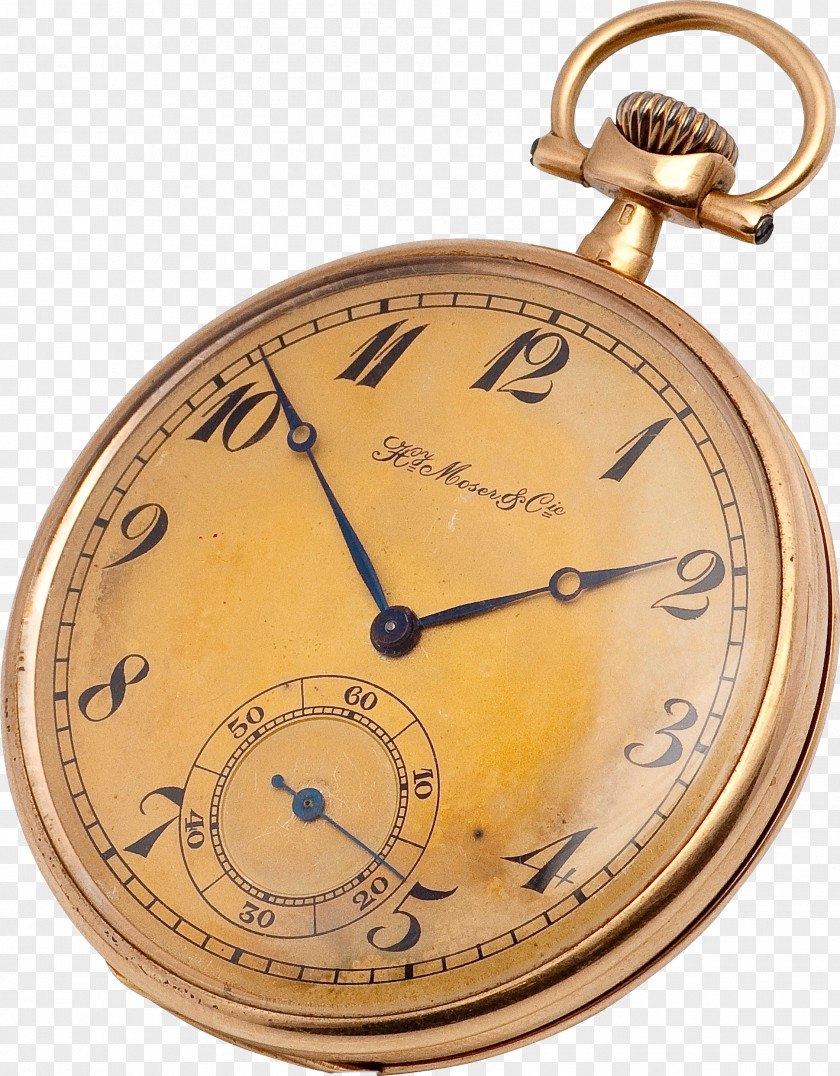 Clock Image Pocket Watch Antique PNG