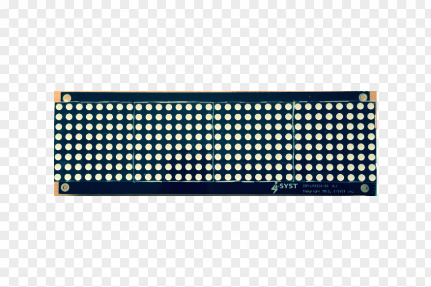 Display Dot-matrix Light-emitting Diode Device LED Dot Matrix PNG