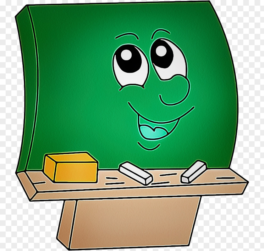 Fictional Character Side Dish Green Cartoon Desk Clip Art Smile PNG