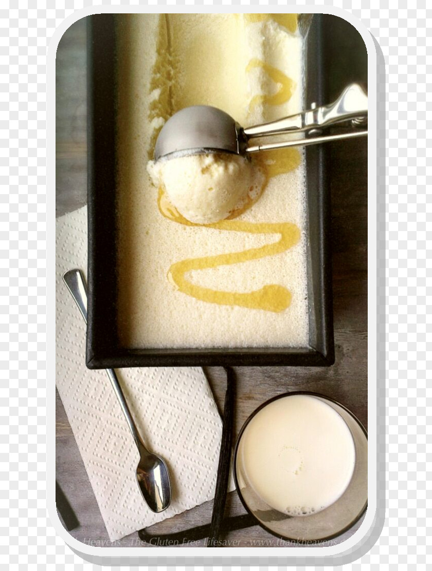 Ice Cream Milk Sorbet Honey PNG