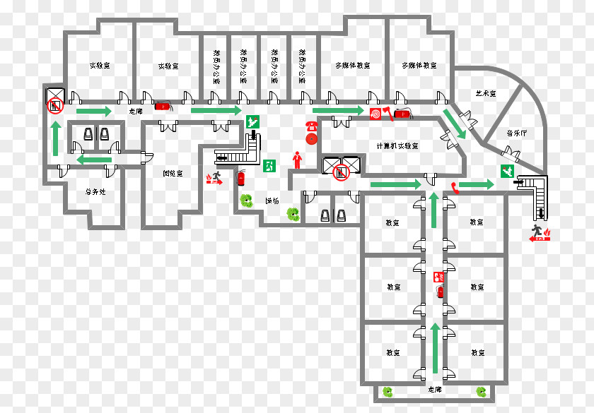 School Floor Plan Architectural House PNG