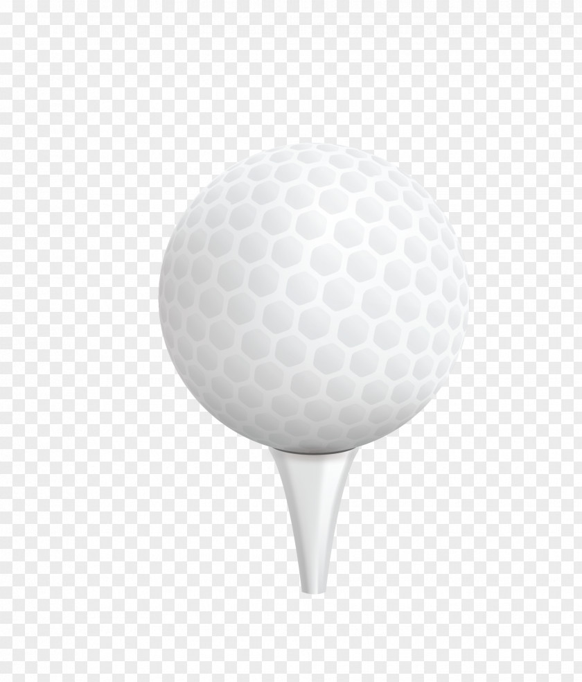 Vector White Ball Sports Golf PNG
