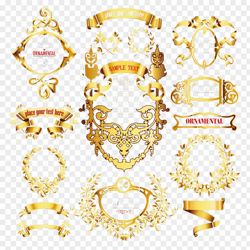 Gold Material PNG