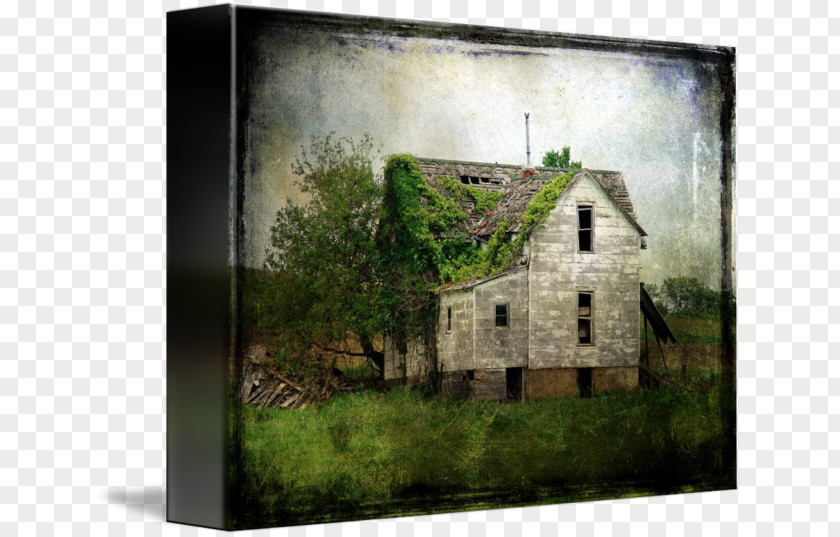 House Painting Canvas Print Art PNG