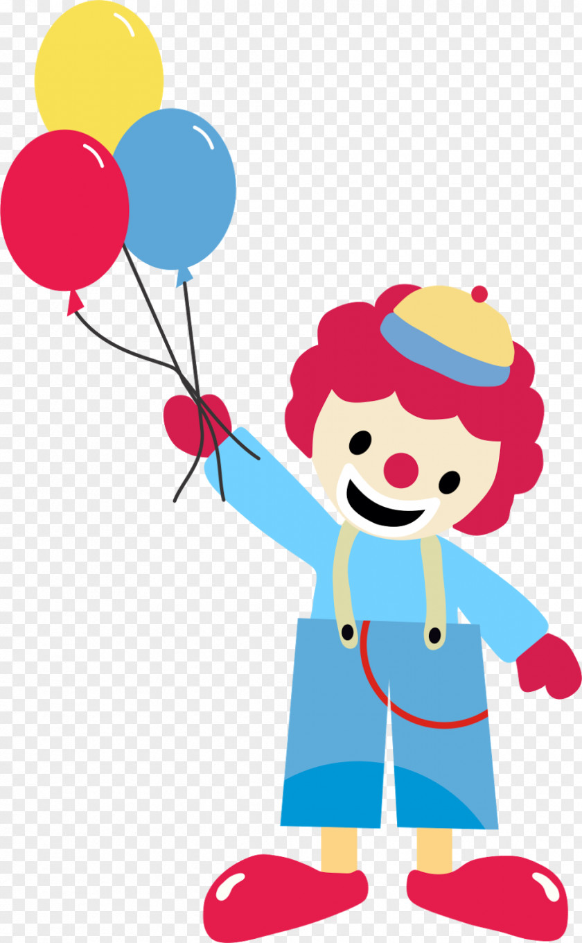 Party Birthday Circus Convite Clip Art PNG
