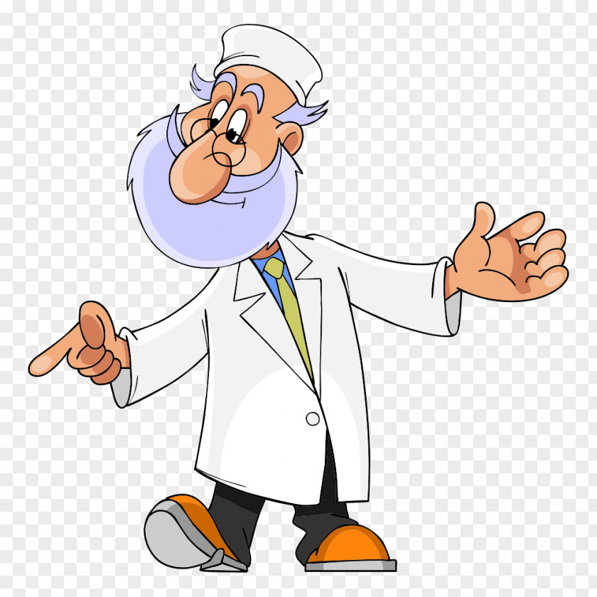 Vector Doctor Cartoon Physician Illustration PNG