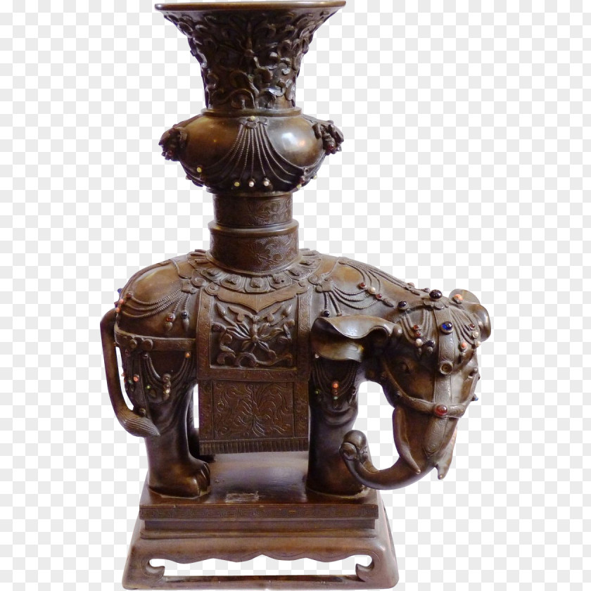 Bronze Sculpture 01504 Antique PNG