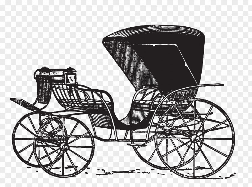 Carriage Horse And Buggy Clip Art PNG