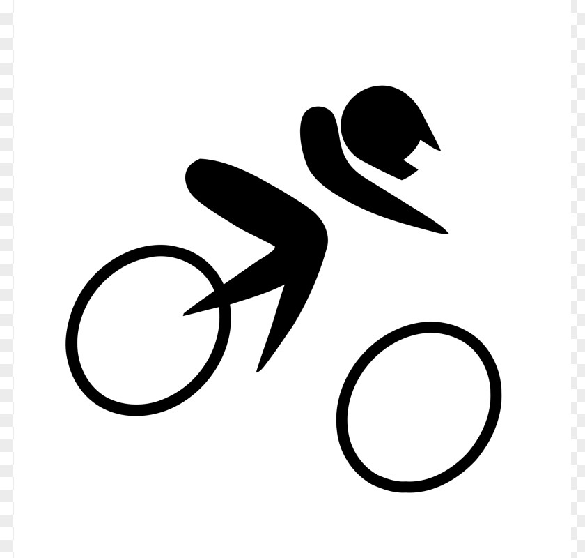 Cycling BMX Bike Pictogram Clip Art PNG