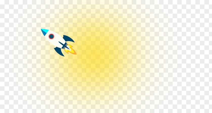 Emitting Rocket Logo Desktop Wallpaper Yellow Font PNG