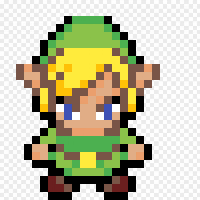 The Legend Of Zelda Link Pixel Art Image PNG
