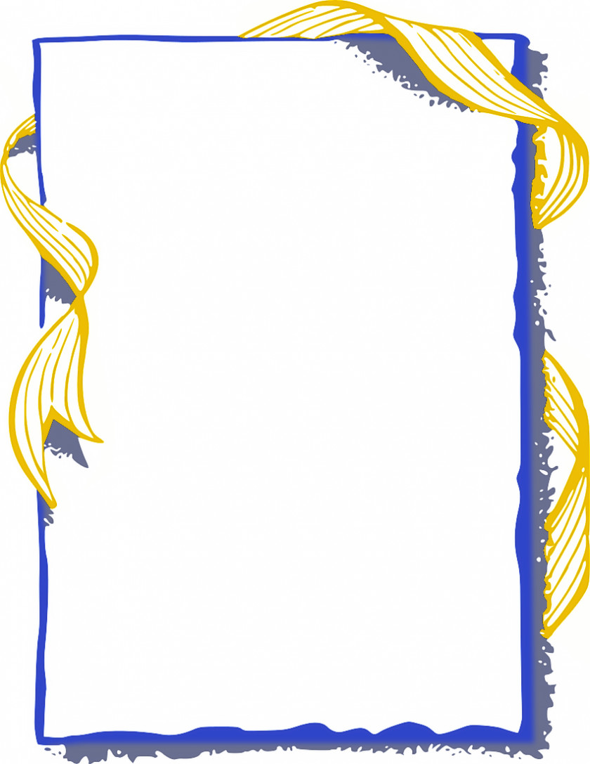 Blue Gold Cliparts Picture Frames Clip Art PNG