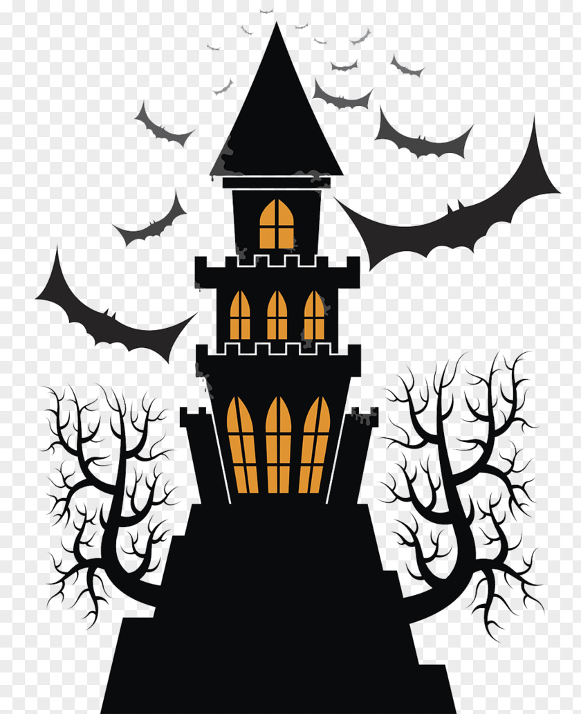 Burzum Silhouette Frankenstein Castle Clip Art Vector Graphics Image PNG