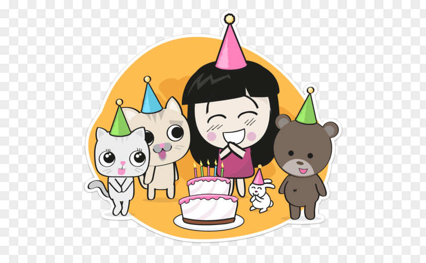 Cat Birthday Party Hat Renri Rat PNG