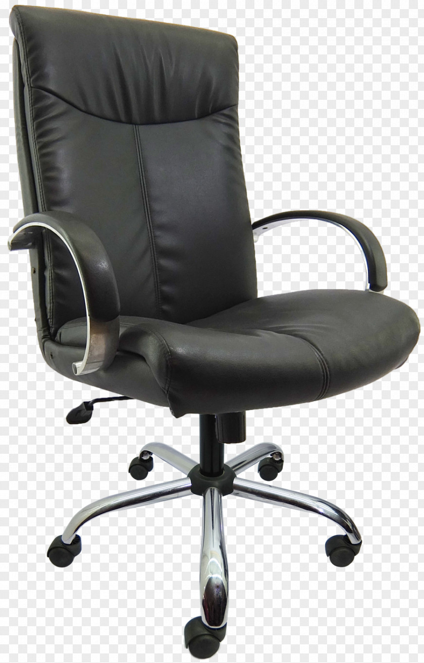 Chair Office & Desk Chairs Furniture Leather PNG