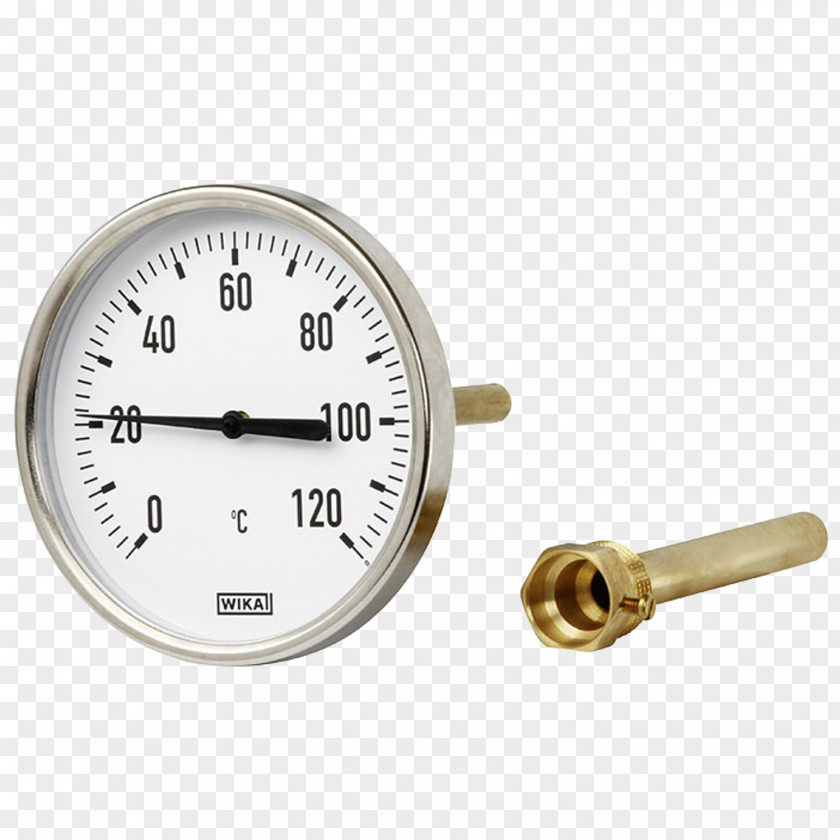 Thermometer Hot Gauge Bimetallic Strip Language PNG