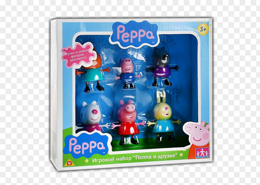 Toy Daddy Pig Action & Figures Свинка Пеппа и друзья Rosman PNG