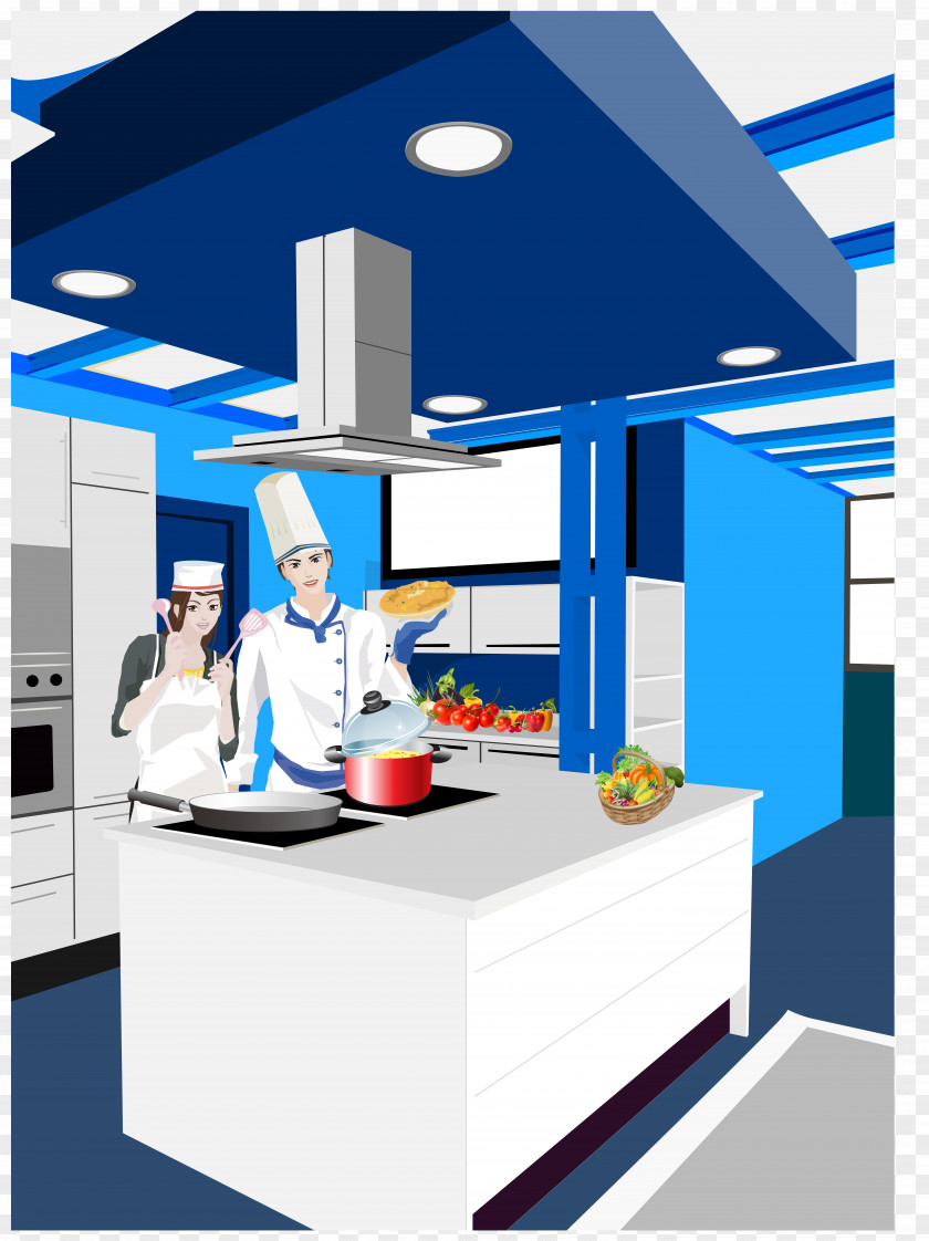Vector Harmony Clean Kitchen Download PNG