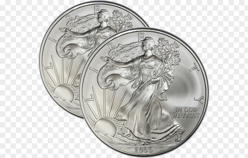 American Silver Eagle Coin Catalog Medal Gold PNG