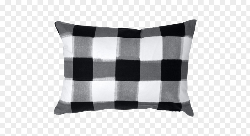 Check Pattern Throw Pillows Bed White PNG