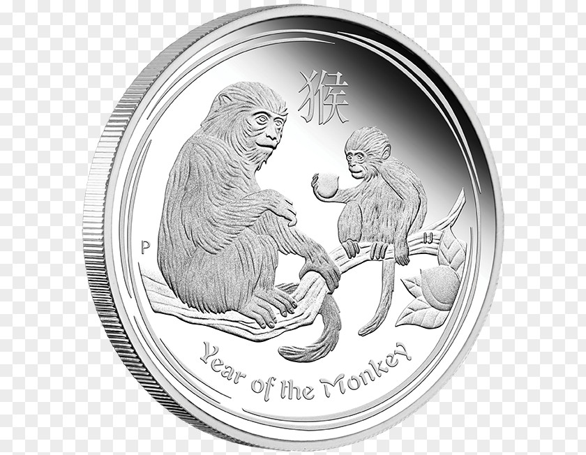Coin Perth Mint Bullion Lunar Series Proof Coinage PNG