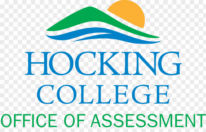 Design Logo Brand Hocking College Green PNG
