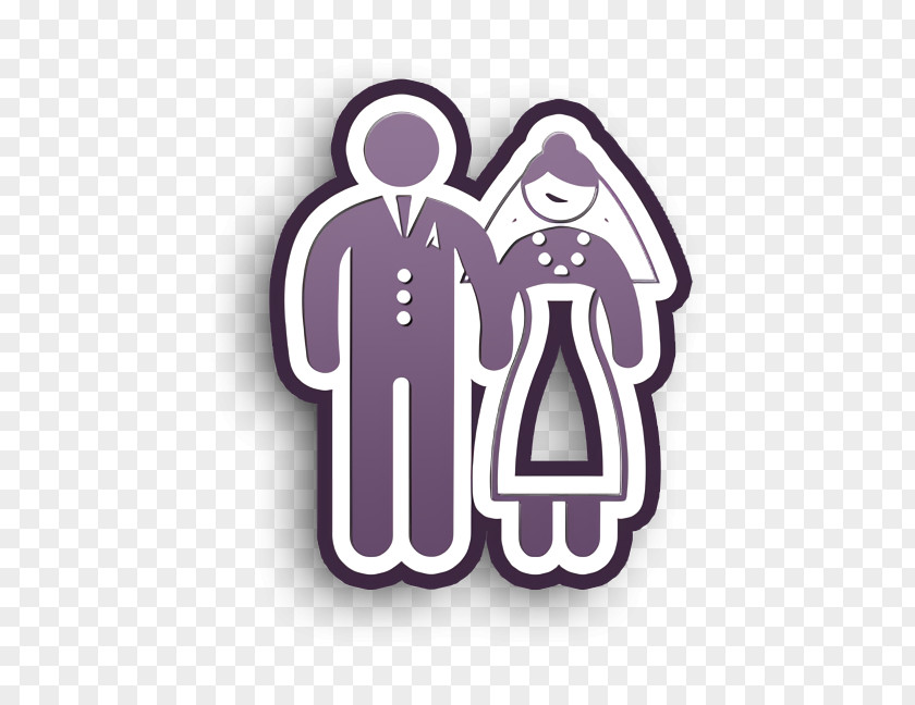 Humans Icon Marriage Couple PNG