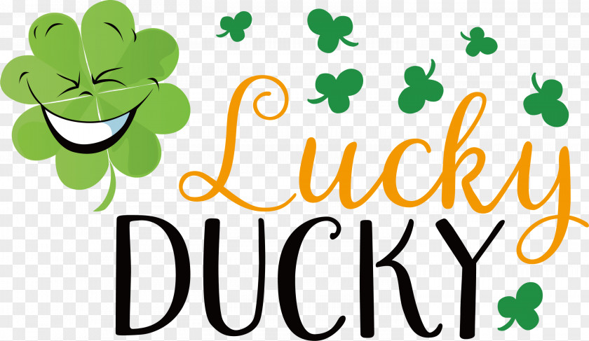 Lucky Ducky Patricks Day Saint Patrick PNG