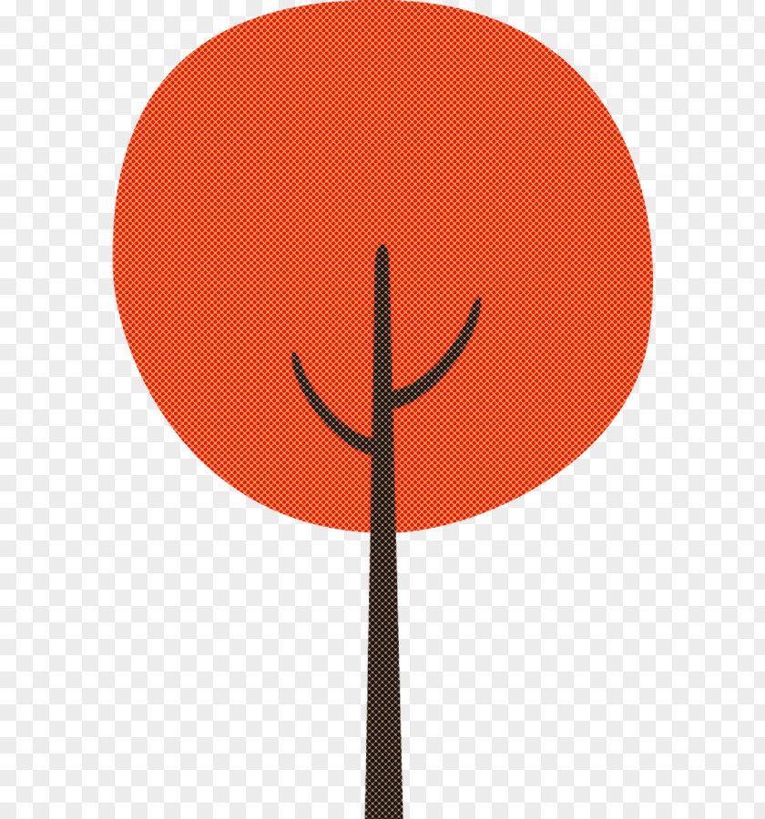 Plant Symbol Orange PNG