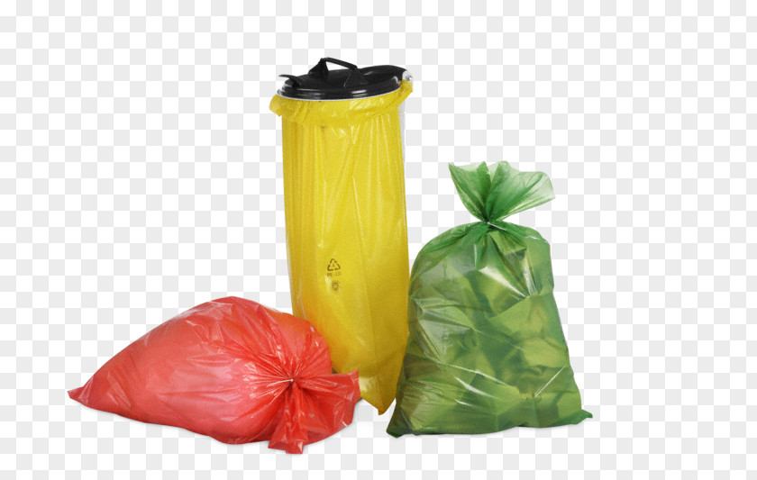 Sac Transparent Plastic Bin Bag Packaging And Labeling Waste PNG