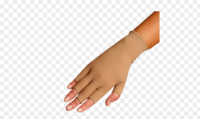 Small Wrist Weights Glove Juzo 3022AC Expert Gauntlet W/Thumb Stub Hand Nail PNG