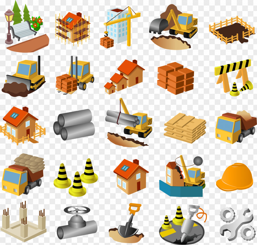 Building Architectural Engineering Heavy Machinery Clip Art PNG