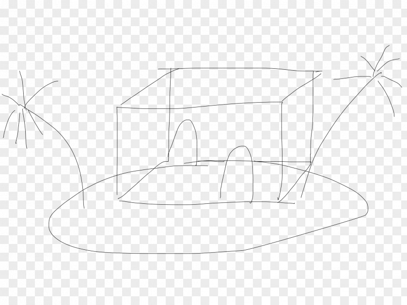 Design Line Art Sketch PNG