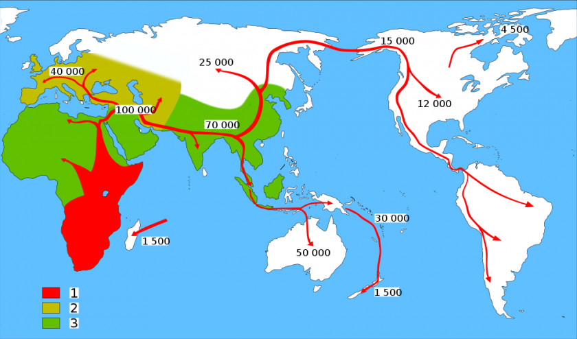 Globe Graphic Neanderthal Anatomically Modern Human Homo Sapiens Idaltu Early Migrations Upright Man PNG