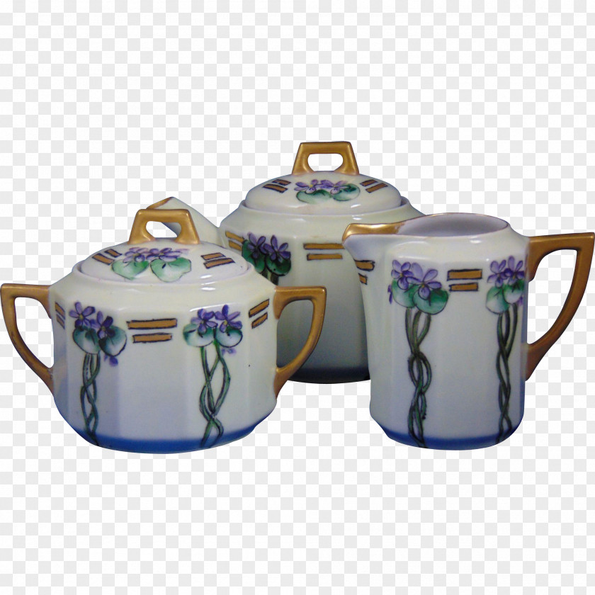 Kettle Teapot Porcelain Pottery Chinese Ceramics Tea Set PNG