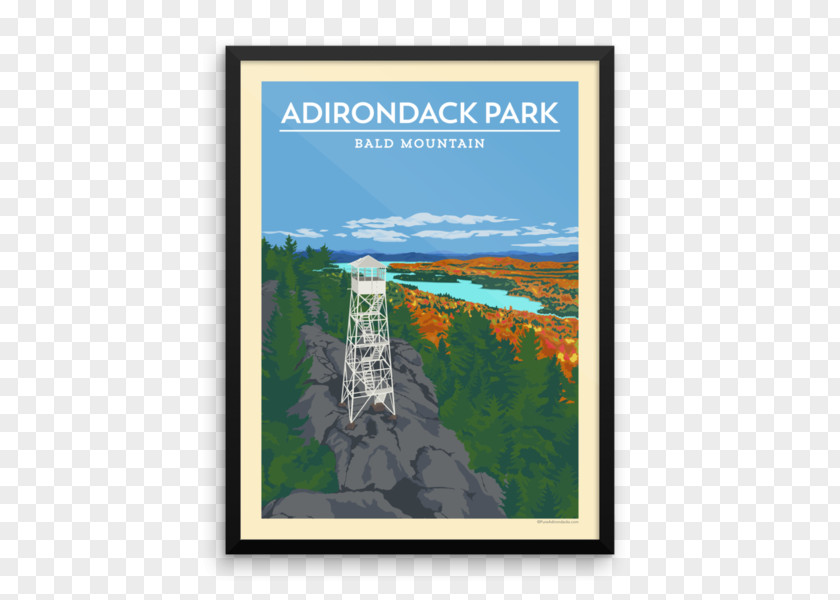 Mountain Bald Adirondack Park Whiteface Azure Fulton Chain Of Lakes PNG