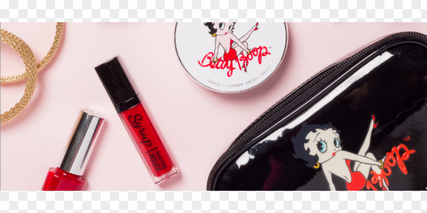 New Product Promotion Betty Boop Lipstick Cosmetics Missha Foundation PNG
