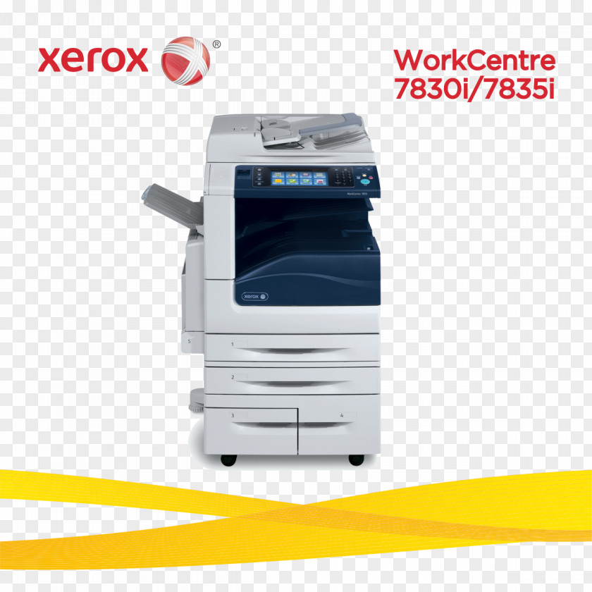 Printer Multi-function Xerox Photocopier Standard Paper Size PNG